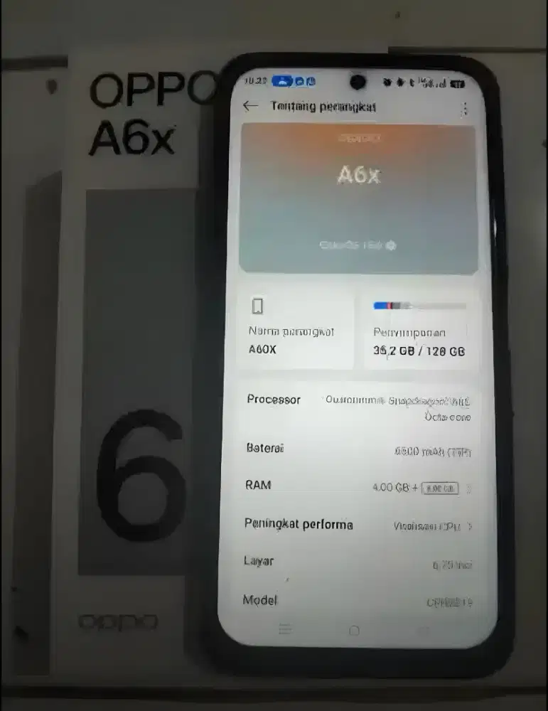 Oppo A6x 4+4 128