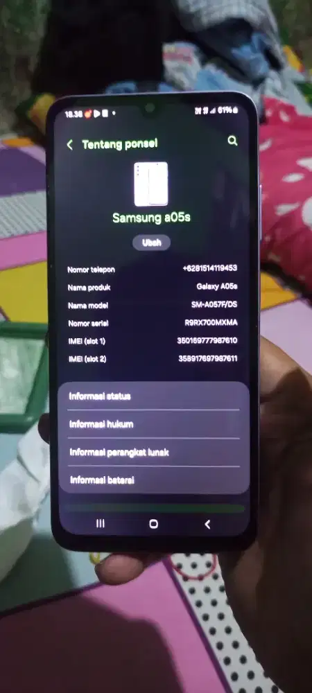 Samsung galaxy a05s 6/128gb