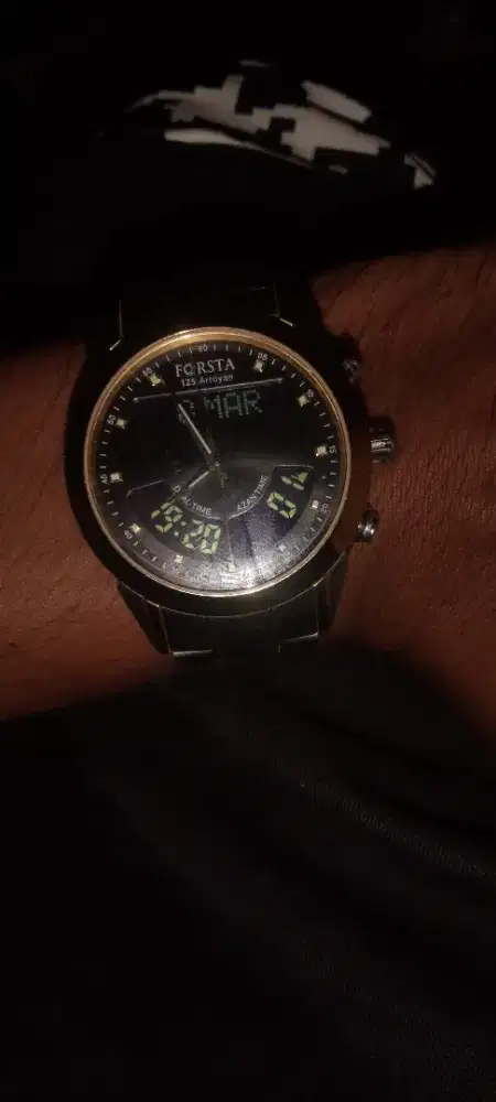 Jam tangan Forsta 125 Arroyan Gold / Silver Jam Tangan Muslim
