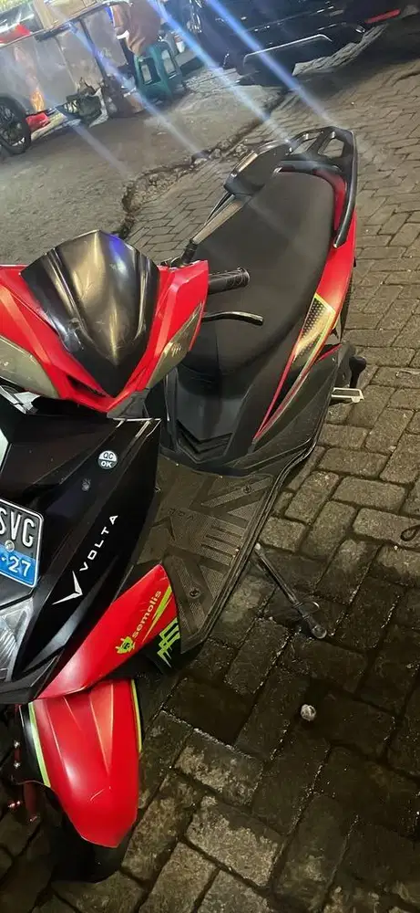 Motor Listrik Volta 401 Warna merah