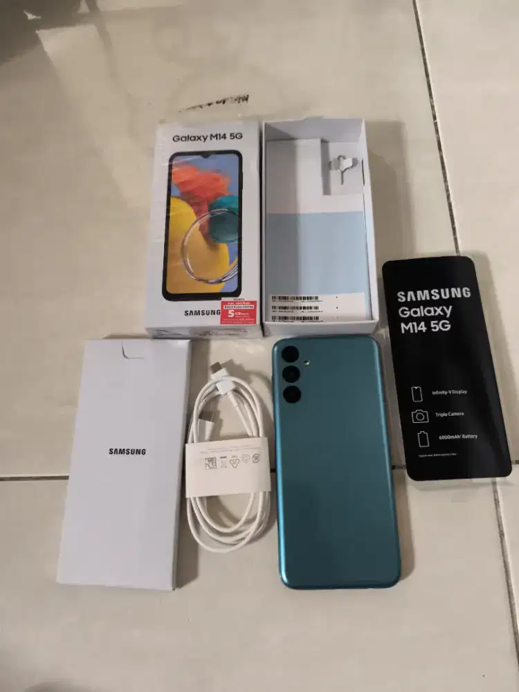 Samsung m14 5G 6/128 blue like new sein