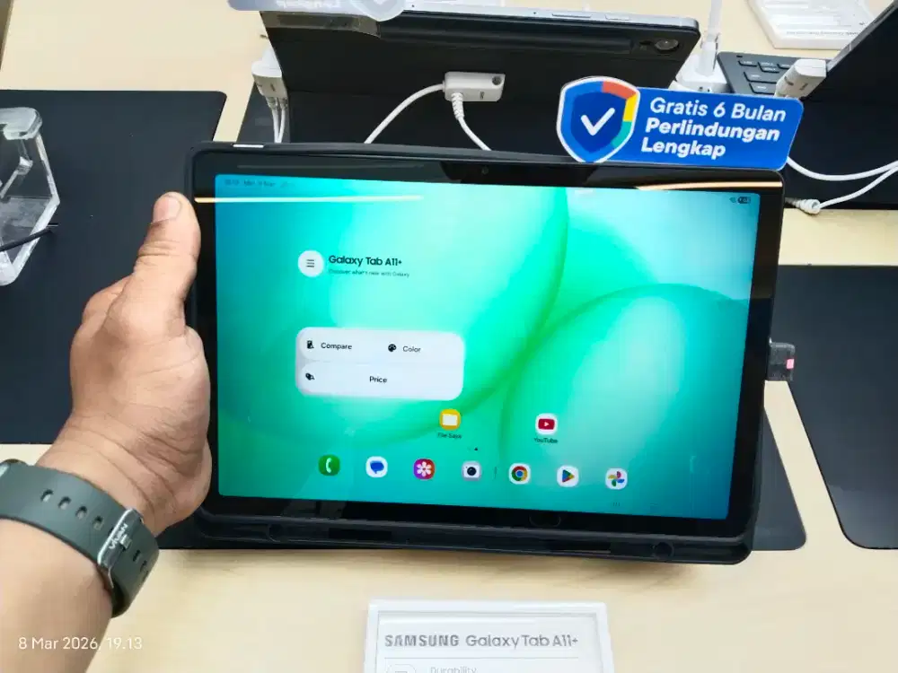 Samsung Galaxy Tab A11+, Cicilan tanpa DP, Syarat Cukup KTP saja.