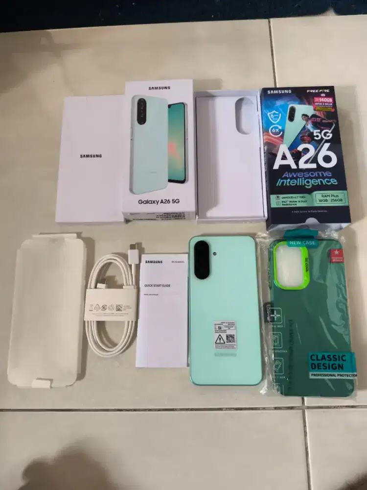 Samsung a26 5G 8/256 mint hijau sein