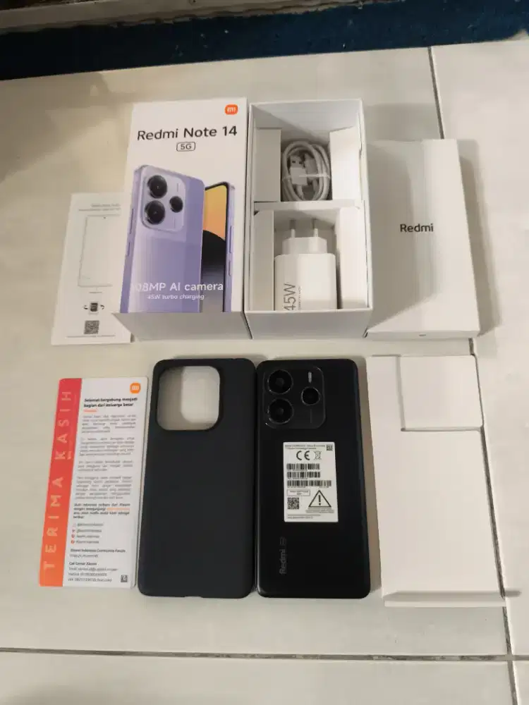 Redmi note 14 5G 12/512 midnight black like new