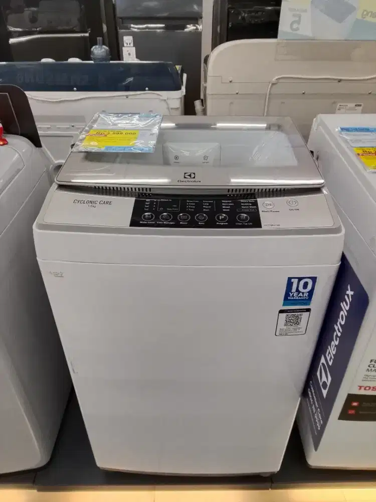 CICILAN MESIN CUCI ELECTROLUX 7.5KG PAKAI HOME CREDIT