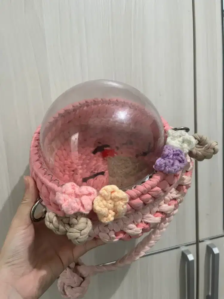 Tas sugar glider , tas marmut, tas hewan anti kabur dari kaca keren