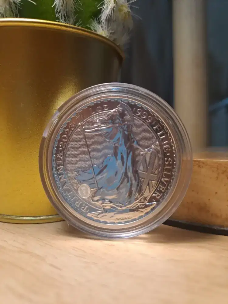 Perak Silver Coin Impor Britannia