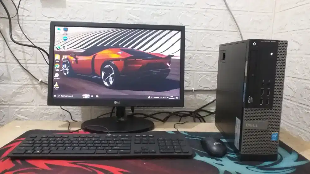 Komputer Lengkap Dell Core i5 Siap Pakai