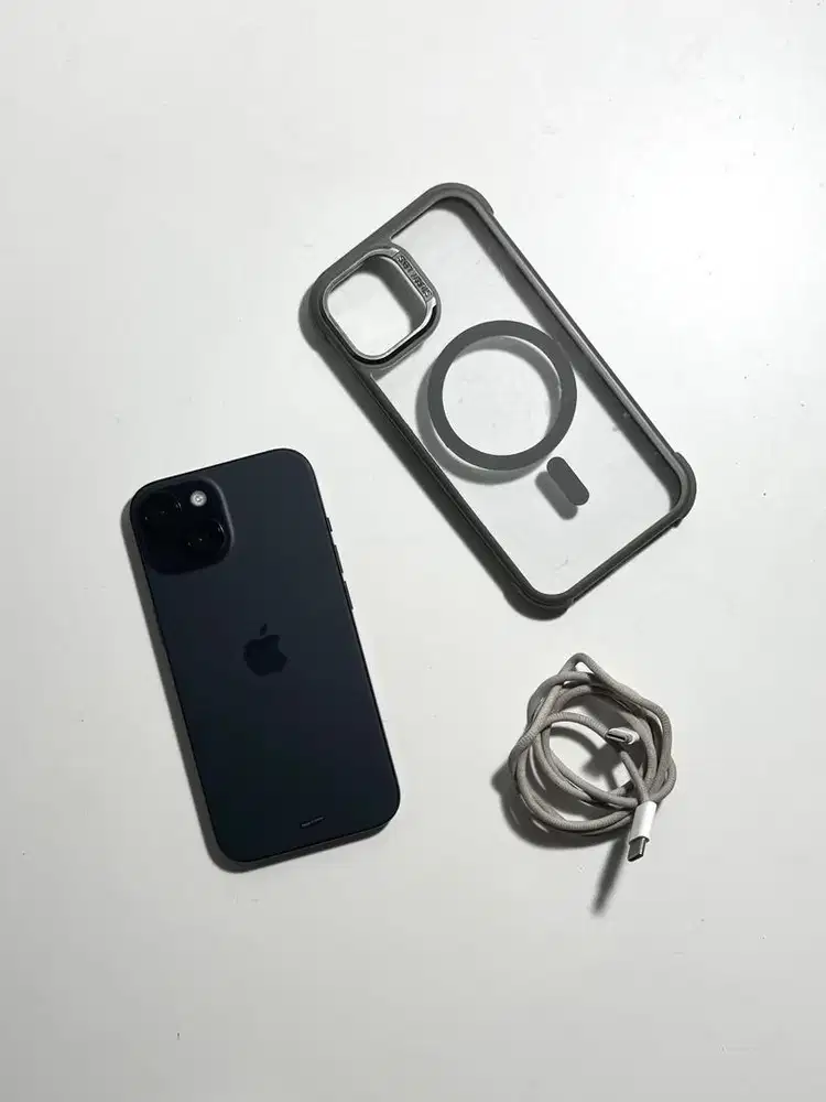 iPhone 15 128GB Black Resmi iBox