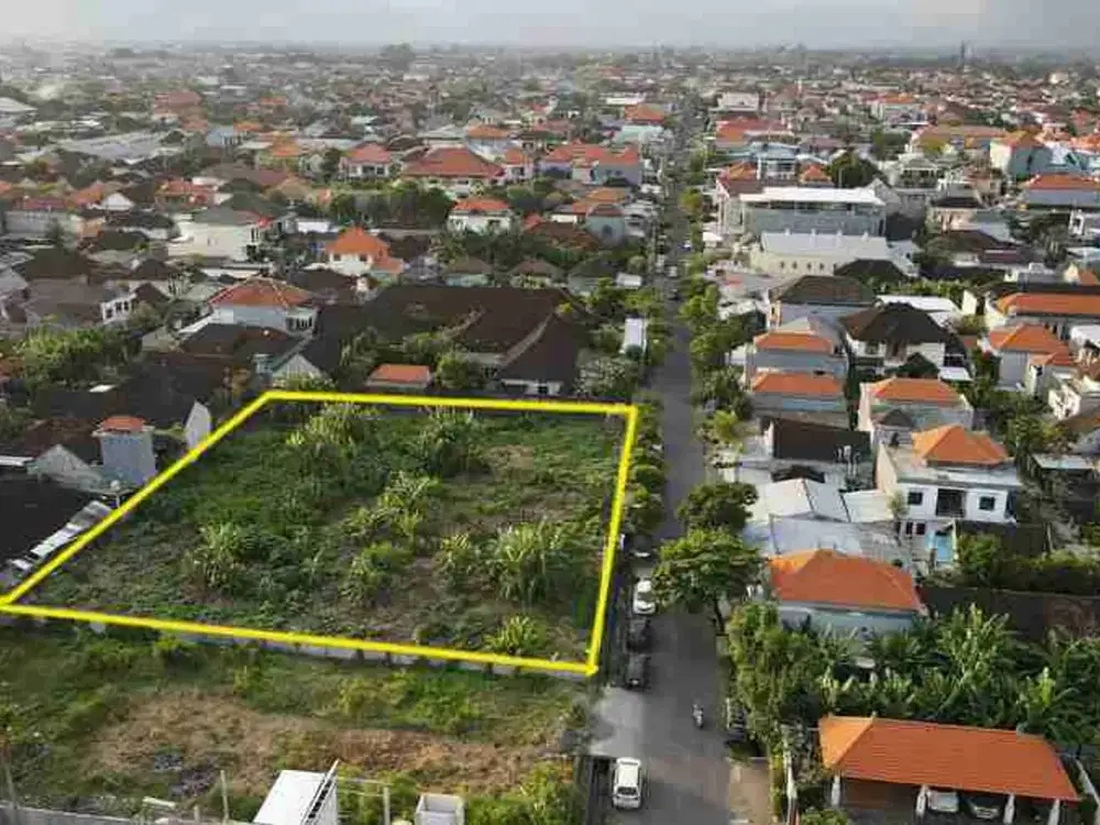 jl utama Tukad batanghari renon!! 24 are di jual termurah