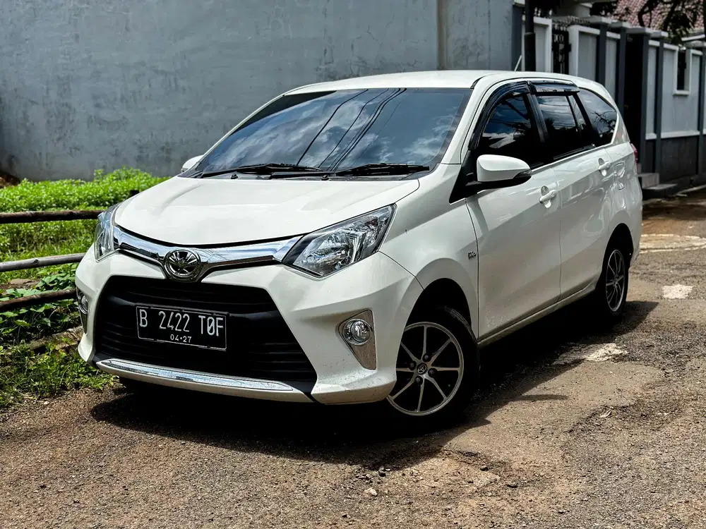 TOYOTA CALYA G AT 1.2 PUTIH 2017 TDP 8 JT