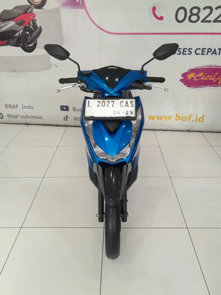 HONDA BEAT BIRUU 2024
