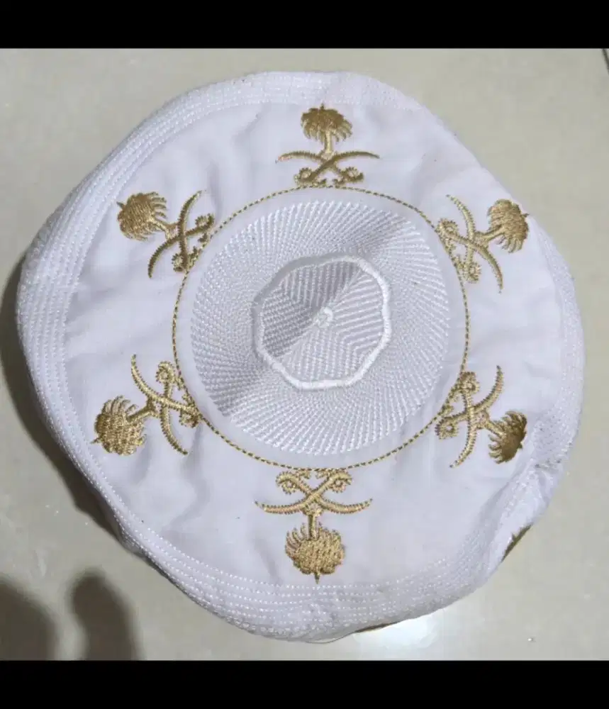 Jual murah habiskan stok peci madinah bugis haji kopiah bordir asli