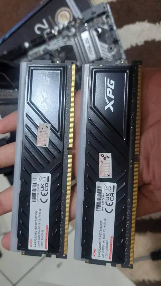 Ram XPG D35G RGB 2X8 16GB 3200MHZ DDR4