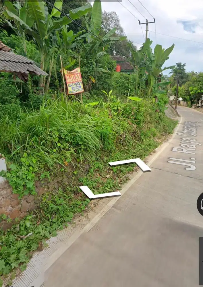 Tanah Strategis Luas 1084 m2 SHM, Pinggir Jalan harga nego