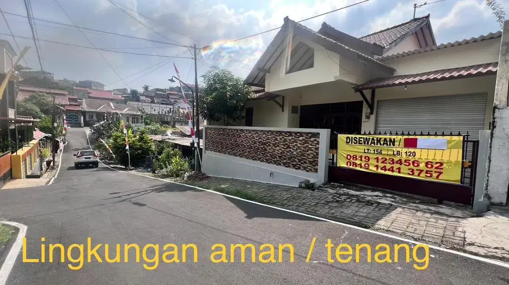Disewakan Rumah Semarang Barat, selesai renovasi