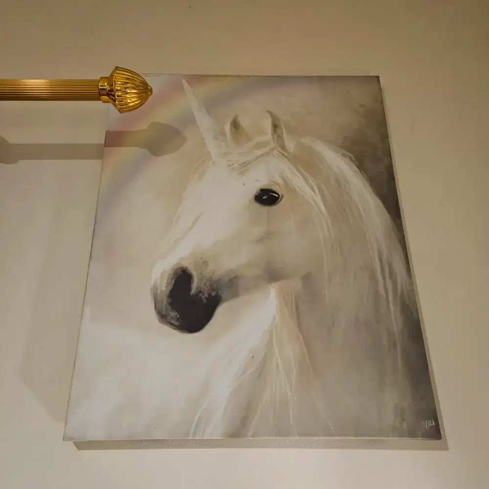 Lukisan Printing Kuda