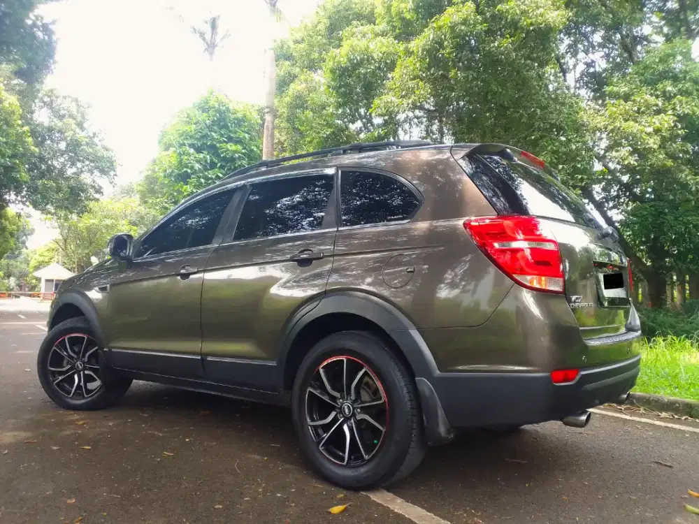 Siap pakai rawatan Chevrolet Captiva solar diesel 7 seater pajak pjng