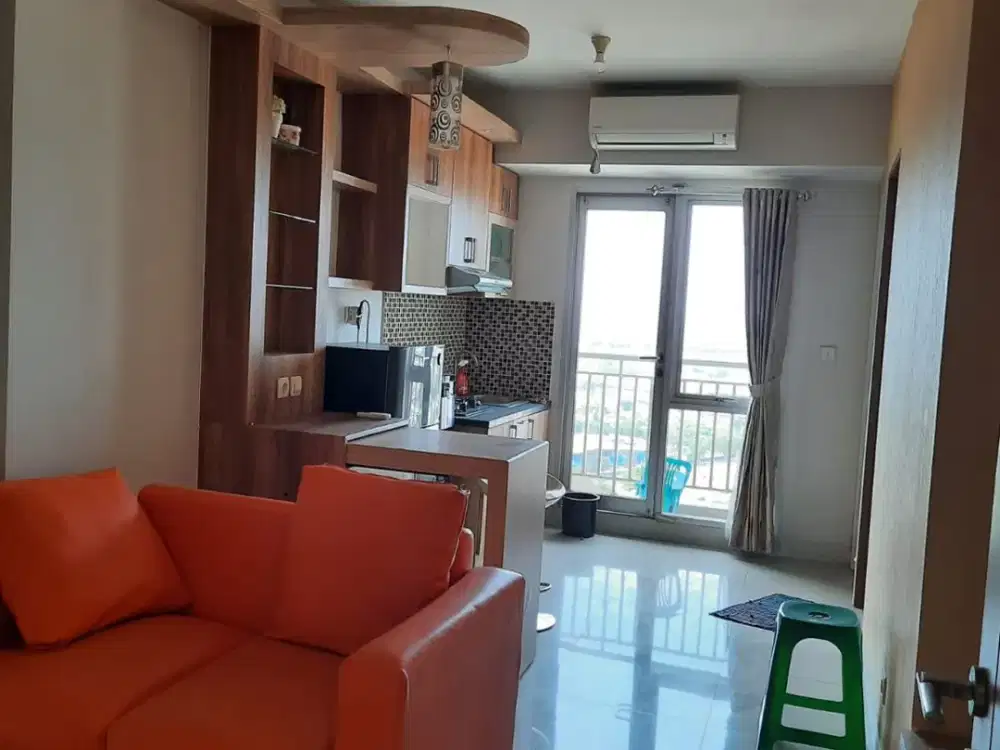 Jual Cepat Apartemen 1 BR Furnish Harga Murah di Apartemen Oak Tower Kelapa Gading Jakarta