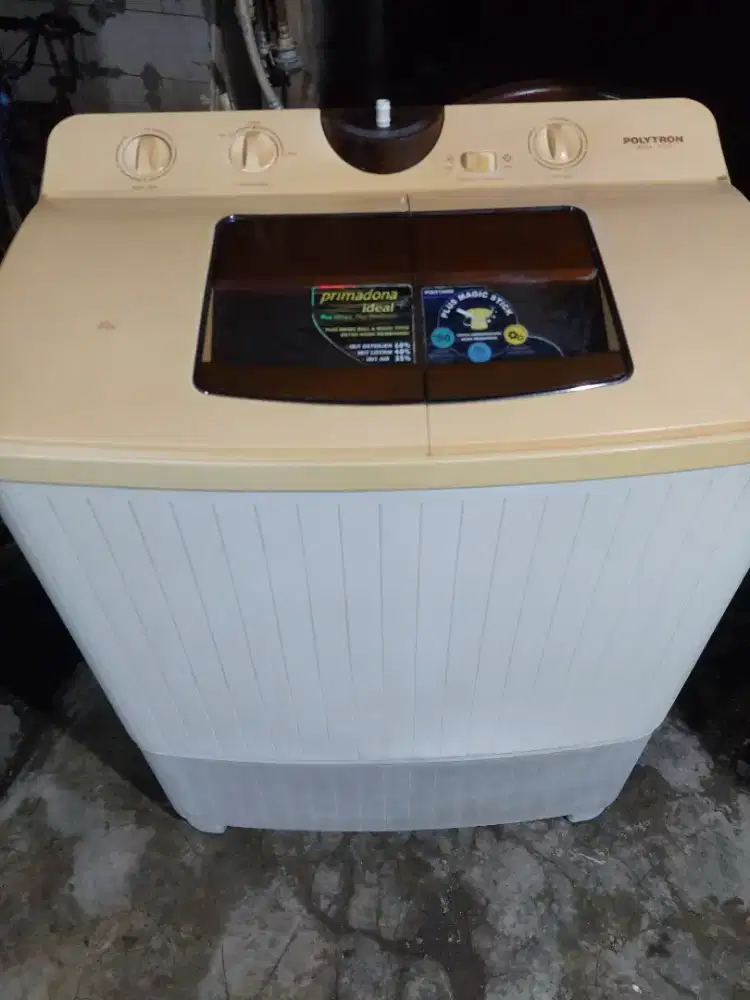 Mesin cuci Polytron kapasitas besar 9,8kg Normal semua
