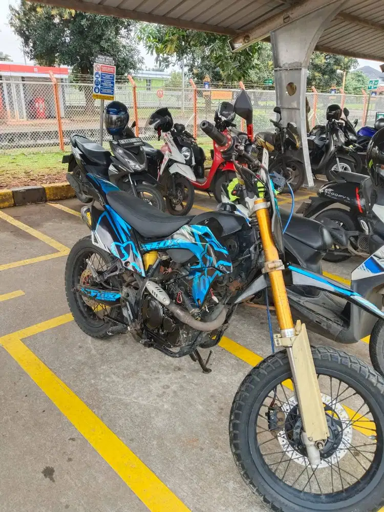 Dijual scorpio modif trail supermoto