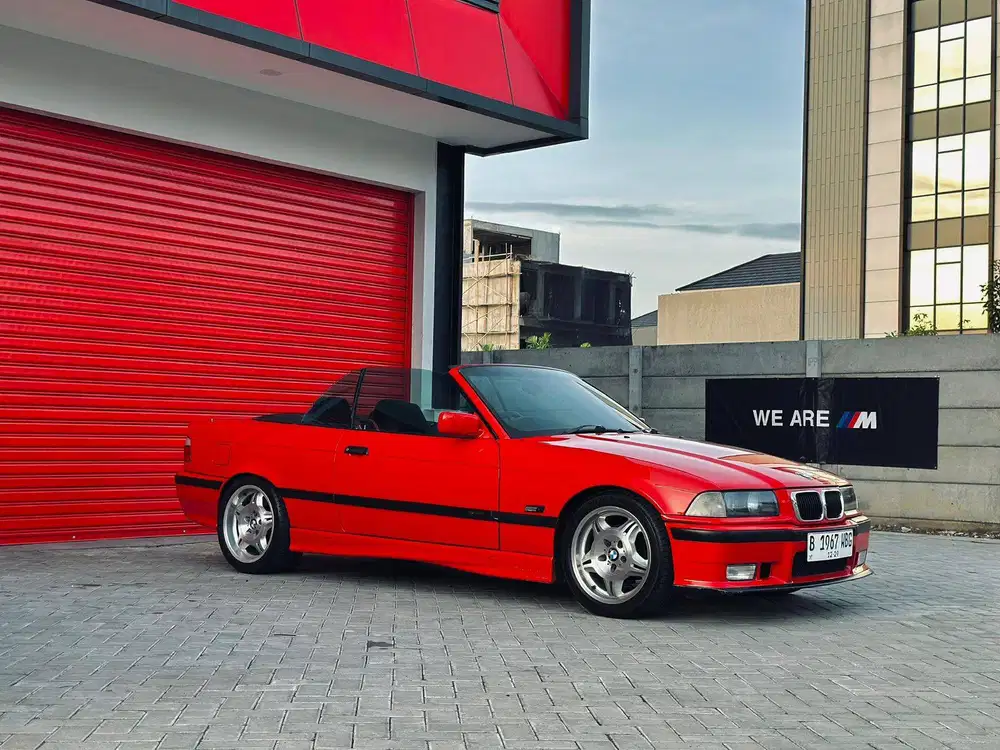 BMW E36 Cabriolet 323i 1997 Red Merah 1995 BMW E36 1996 Jual Cepat Bu
