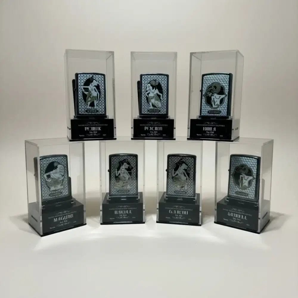 Zippo wayang series Pandawa Lima