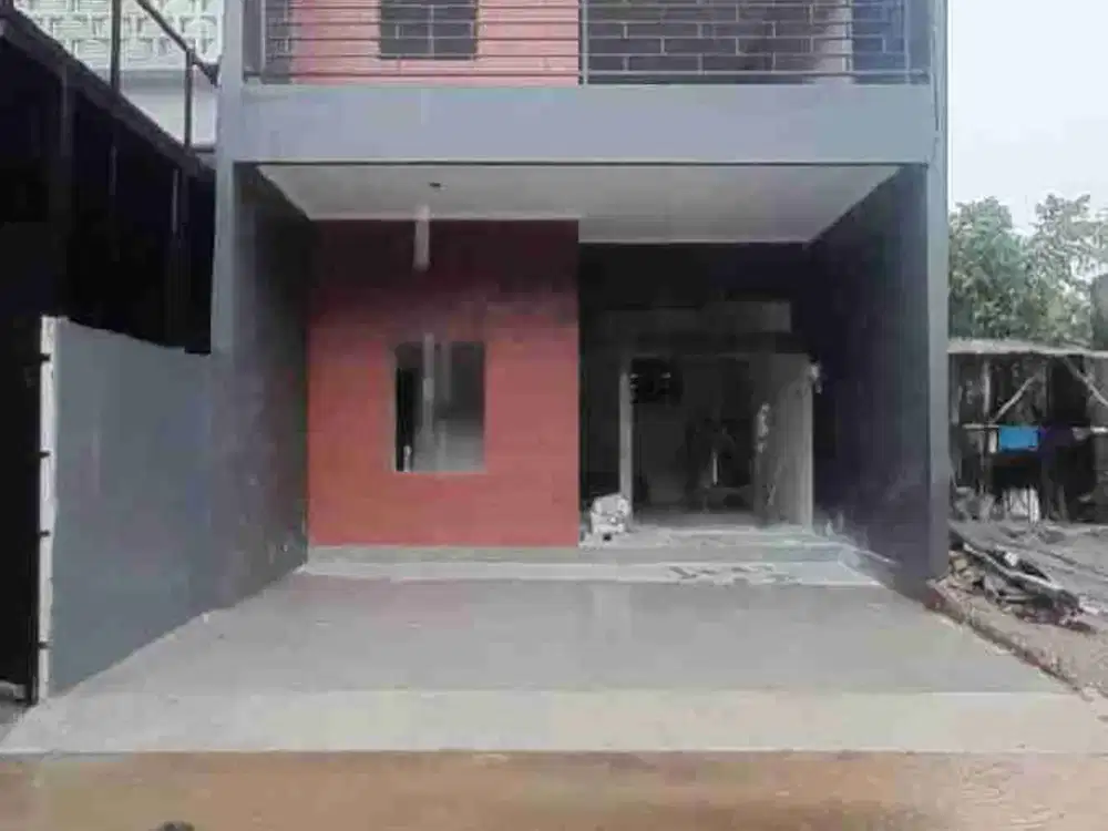 di jual rumah 2 lantai tahap finishing dlm cluster di cibubur jakarta timur