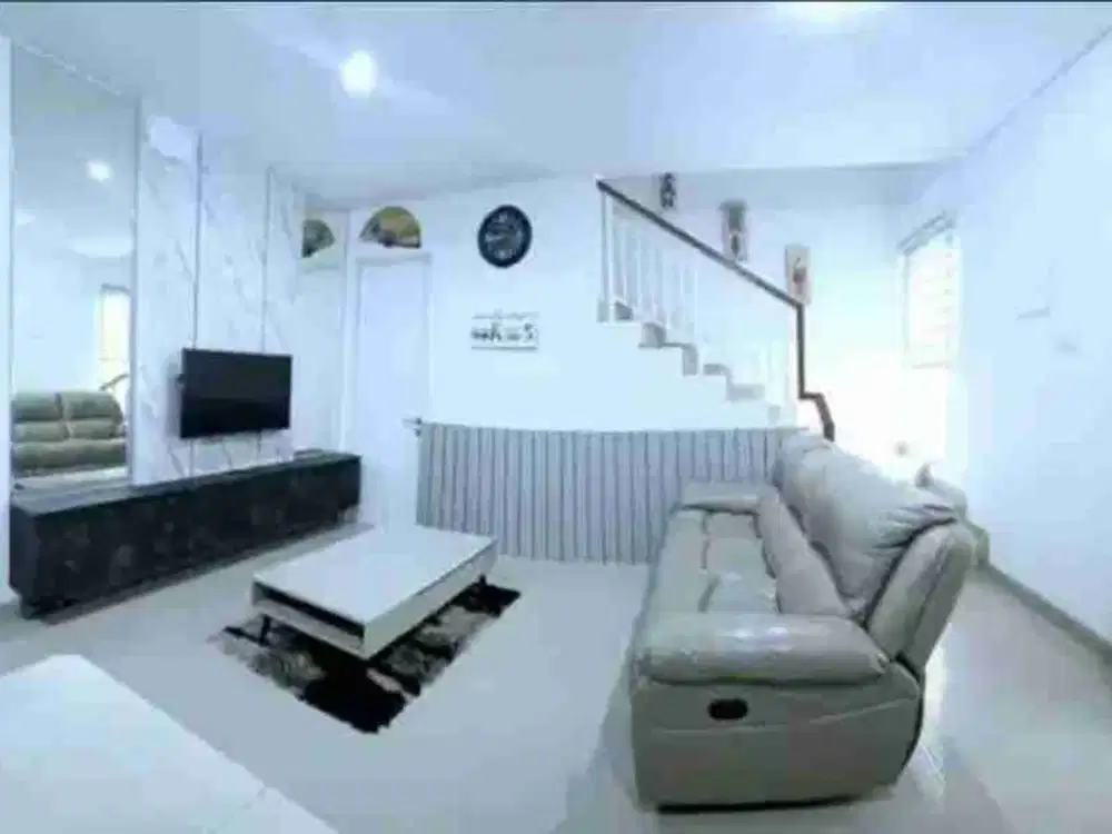 DIJUAL RUMAH CANTIK FULLY FURNISHED DI ALMA MONTANA GADING SERPONG