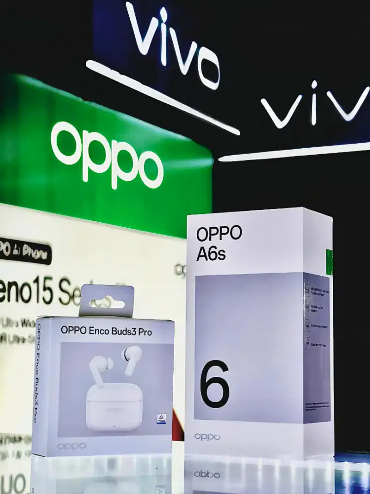 Oppo A6s 16/256 Promo New Segel Garansi Resmi Oppo Free Encobuds 3 Pro