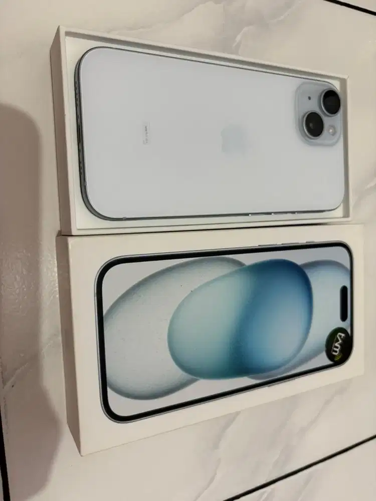 Iphone 15 Basic Blue 128 Gb Ex TAM (Garansi Resmi)