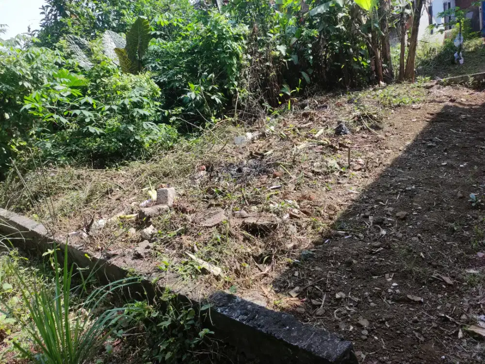 Dijual tanah sudah ada pondasi sloop besi