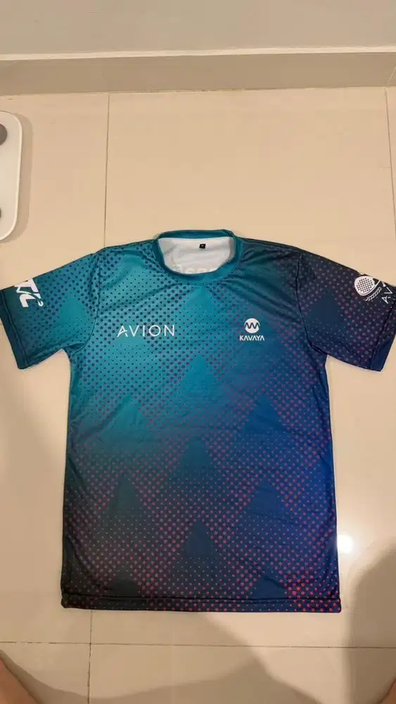 Kaos Jersey Padel Kaos Olahraga