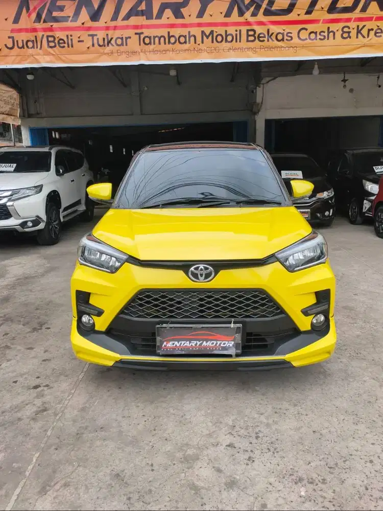 [KM 56RB] Toyota Raize GR Sport 1.0 CVT Automatic 2022 Kuning Baru OK