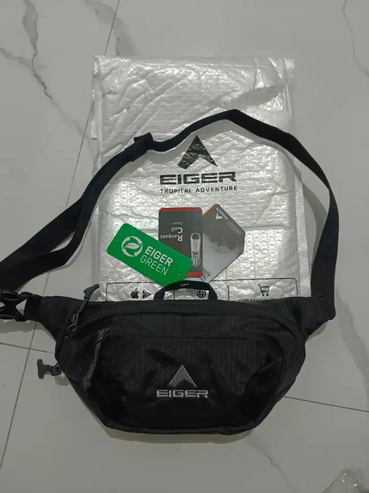Tas eiger CERVUS 100% ORI kondisi baru gress