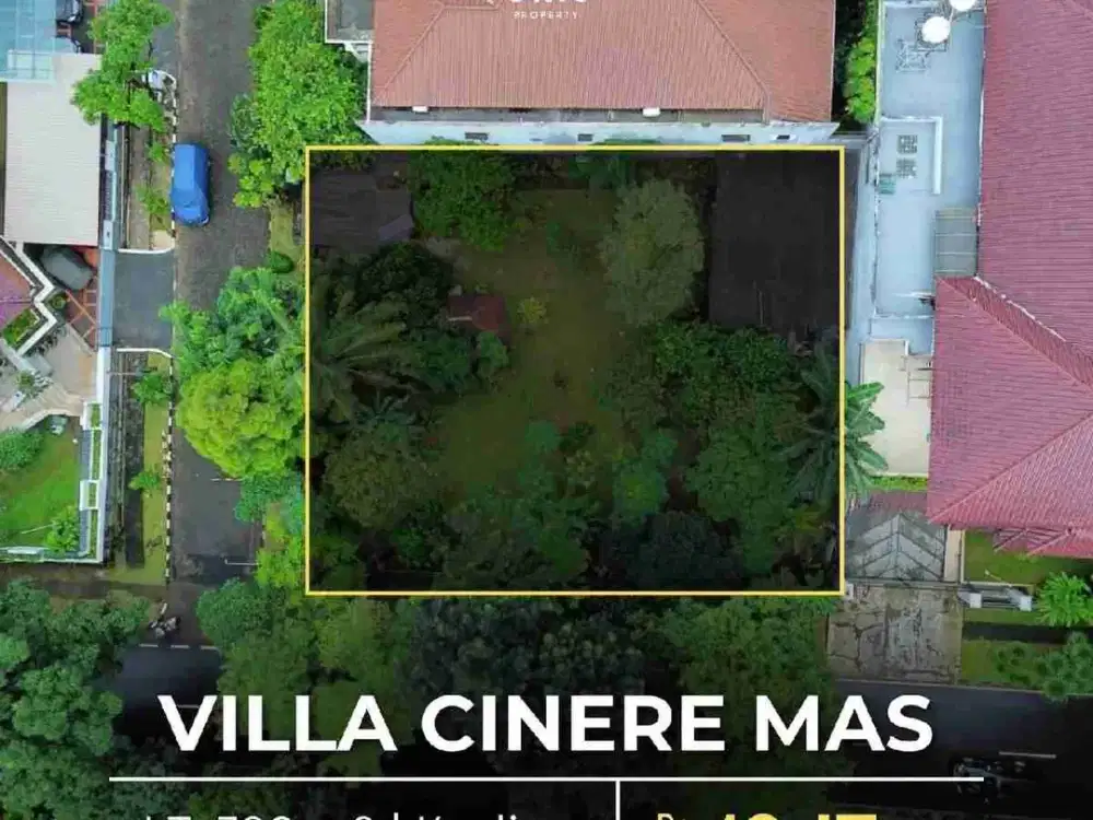 FOR SALE VILLA CINERE MAS
KAVLING