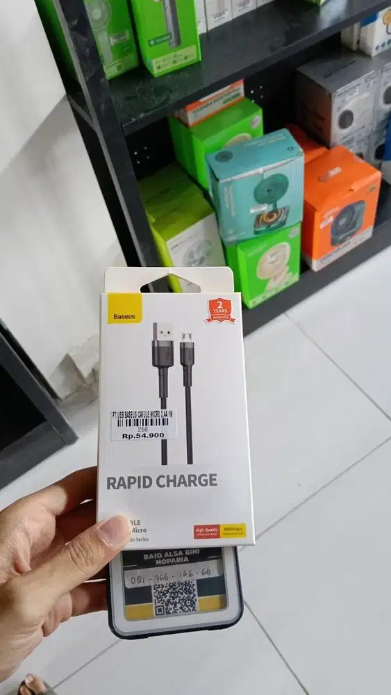 USB BASEUS CAFULE MICRO 2.4A 1m