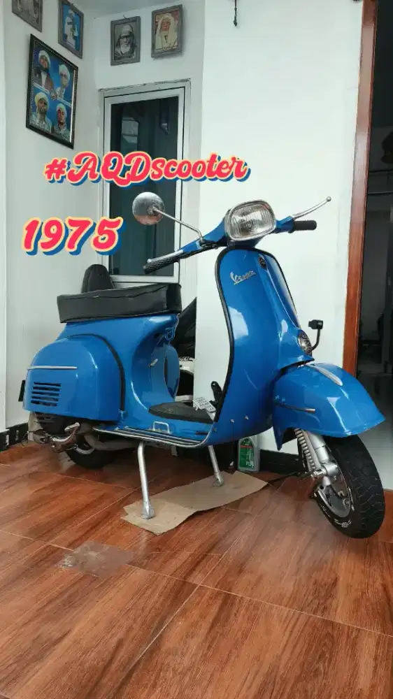 Vespa super 1975 full restorasi
