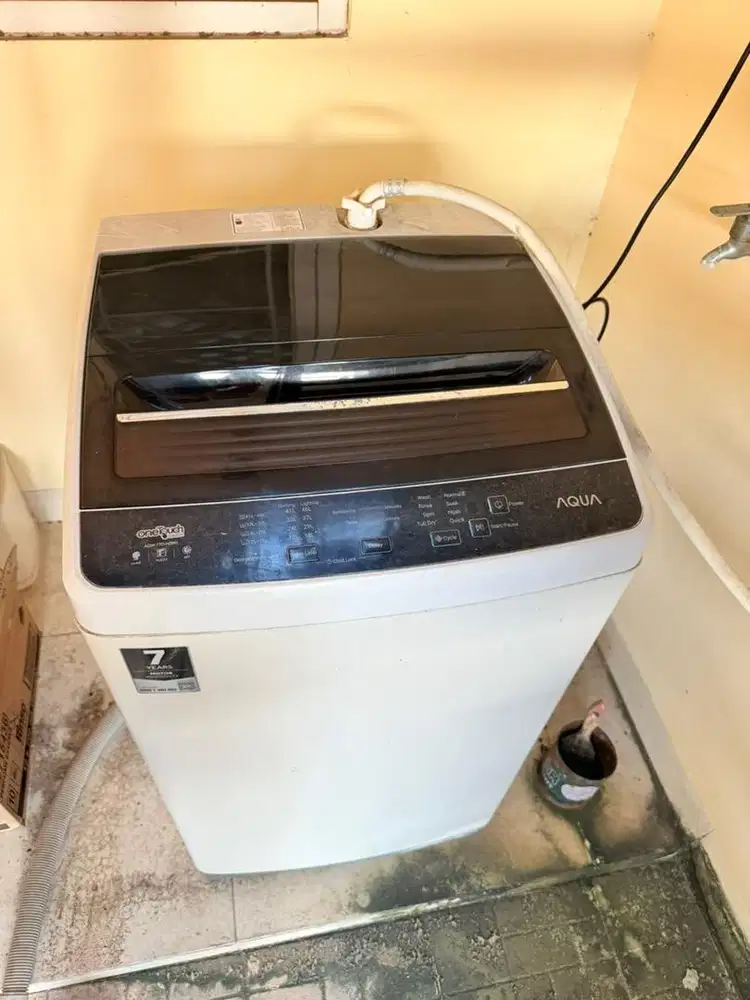 Second Mesin cuci AQUA AQW-77-H (BK)