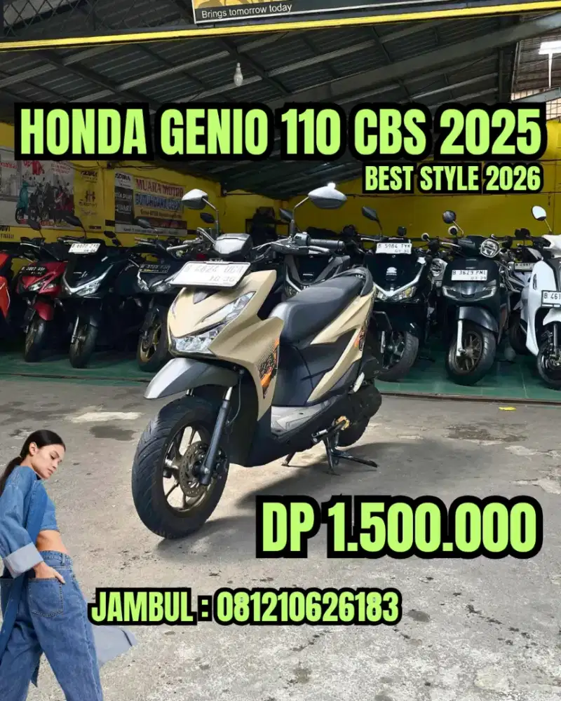 HONDA BEAT STREET 2025 KM RENDAH