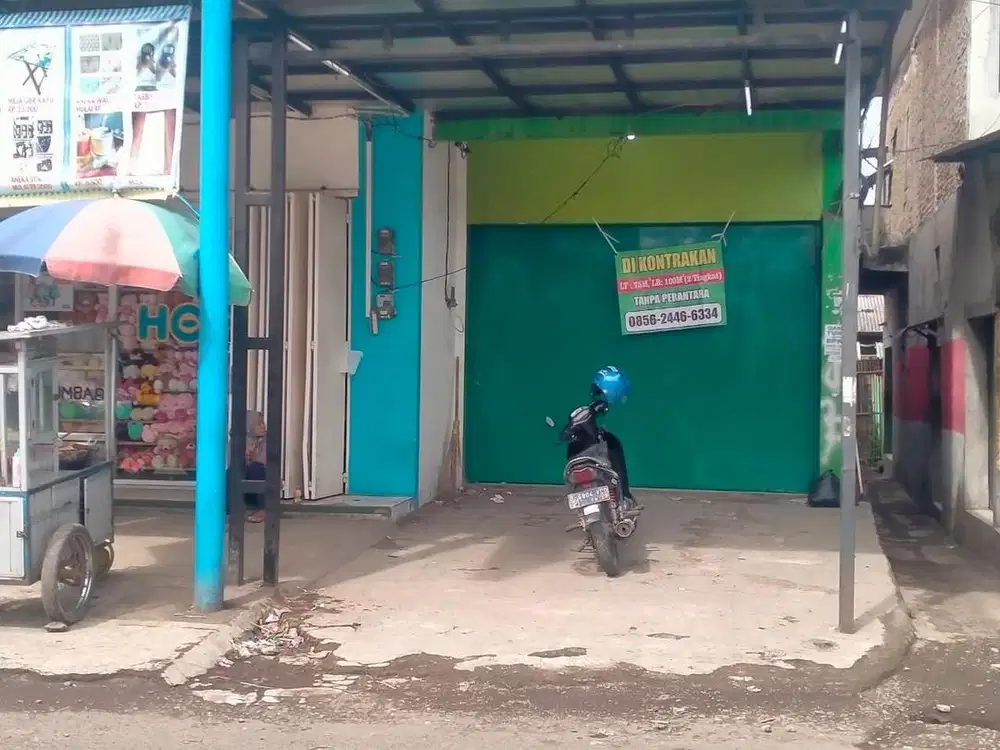 Dikontrakan Ruko Jl bojong sayang (pinggir toko hepi jembatan citarum)