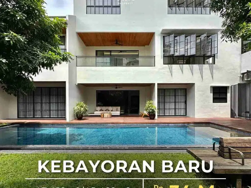 BRAND NEW RENOVATED
FULLY FURNISHED di KEBAYORAN BARU JAKARTA SELATAN