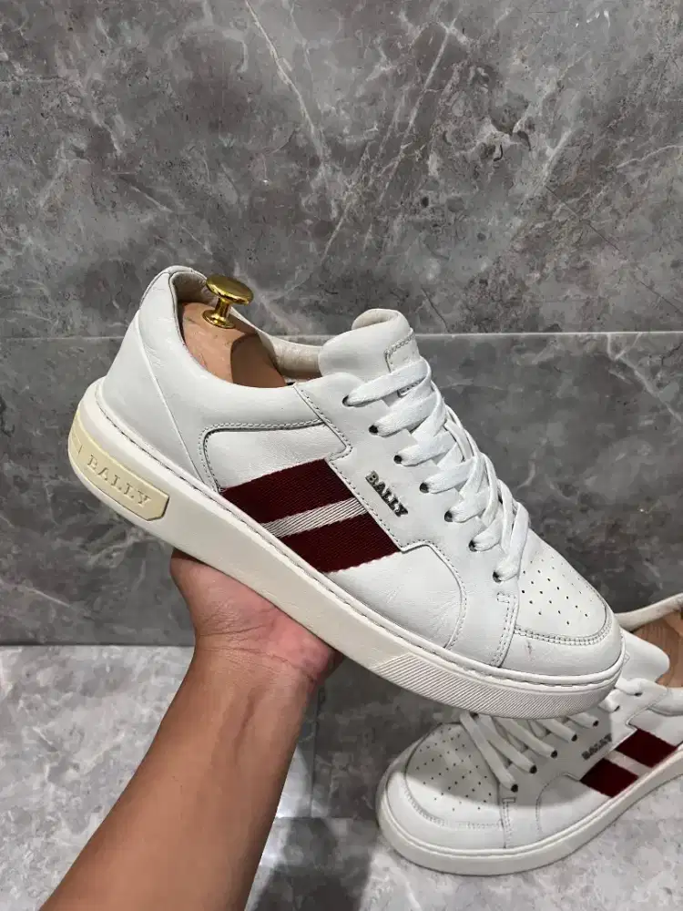 Sepatu Bally Original Sneaker casual bekas prelov gucci lv prada louis