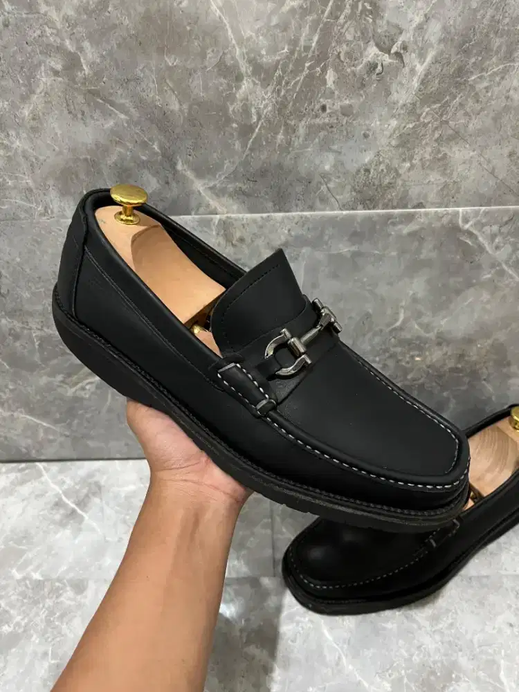 Sepatu Ferragamo Original formal loafer second guccciballylouisvuitton