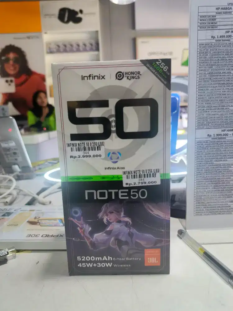 INFINIX NOTE 50 8/256 | ATLANTIS DAHSYAT