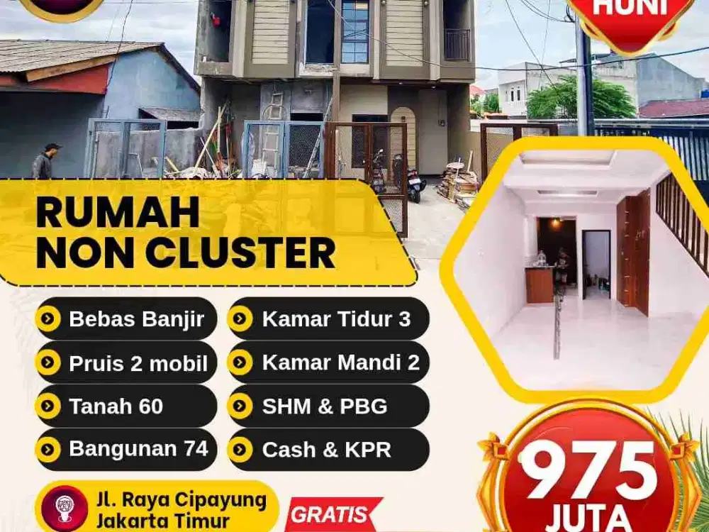 Dijual Rumah Siap Huni Cipayung Jakarta Timur