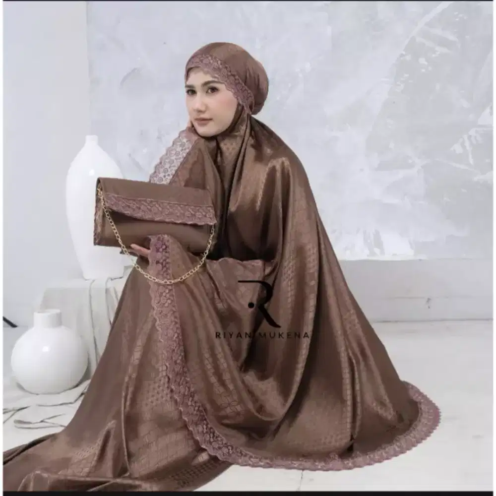 Mukena dewasa 3in1 sutra