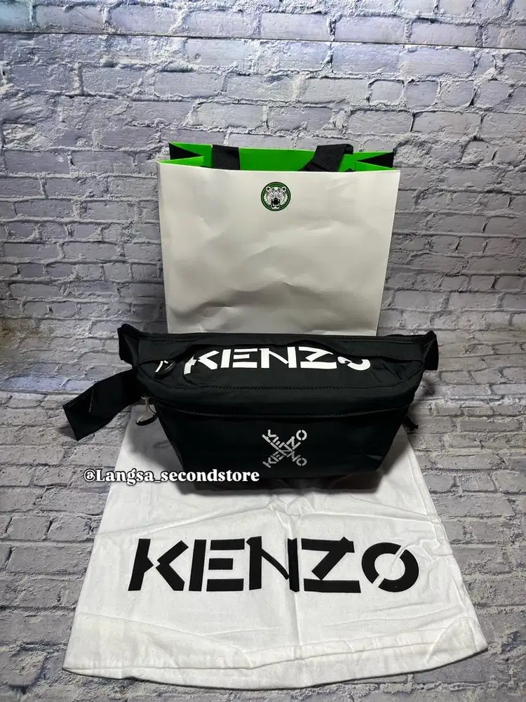 Waistbag kenzo logo paris