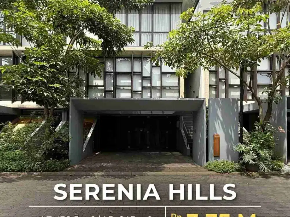 DALAM CLUSTER, ONE GATE
FULLY FURNISHED di LEBAK BULUS JAKARTA SELATAN