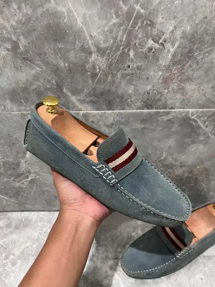 Sepatu BALLY Loafer Ori casual prelov not gucci vuitton zegna prada lv